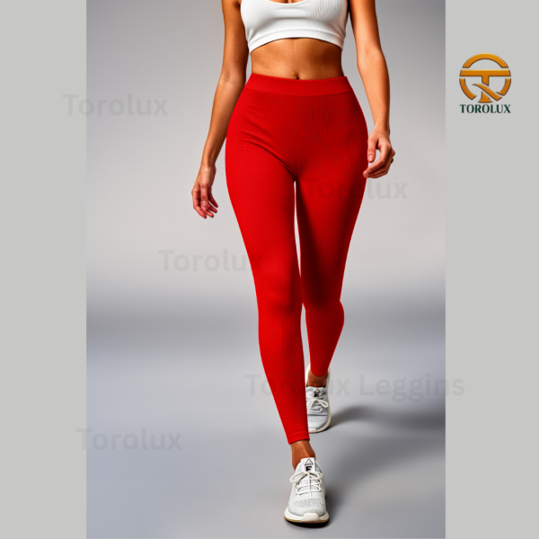 Torolux Women's Ribbed Leggings – Premium Stretchable Comfort Fit